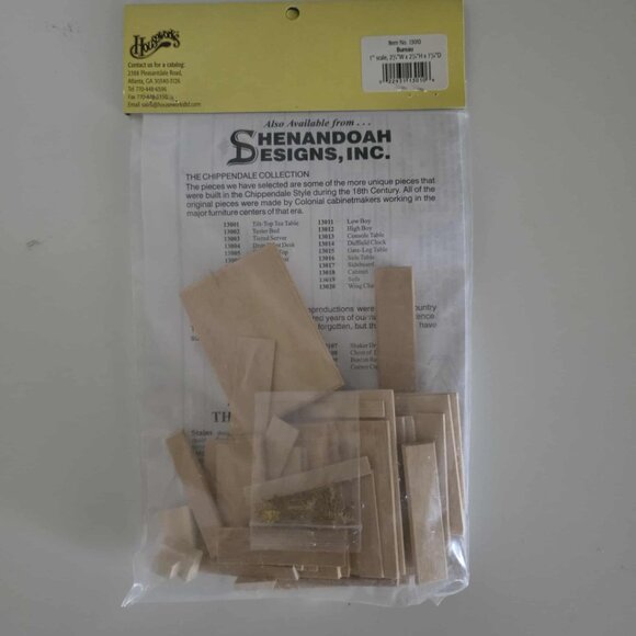 NWT Houseworks Shenandoah Designs Bureau Doll House Miniature Kit - Picture 3 of 4